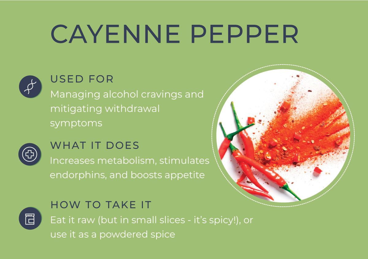 8 Herbs to Curb Your Cravings - Cayenne Pepper