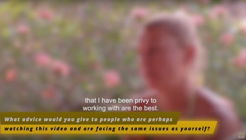 Irene's testimonial video