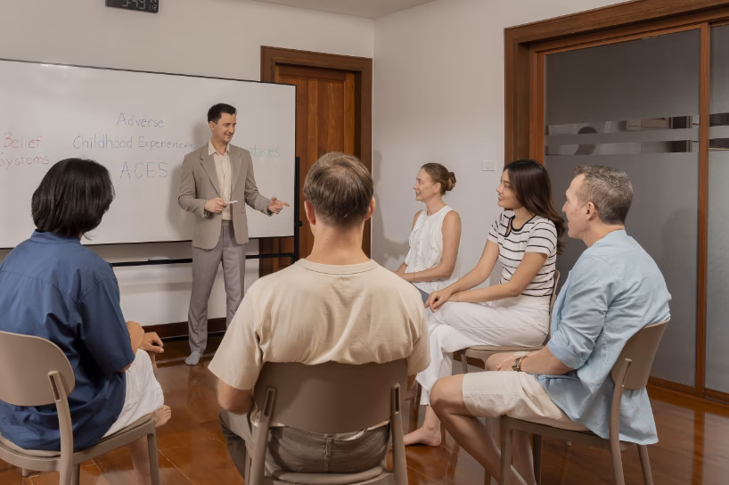 group therapy male standing - Why Choose Us